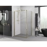 Mexen Exo-B cabine de douche pivotante 70 x 95 cm, transparent, or - 817-070-095-50-00