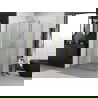 Mexen Exo cabine de douche pliable 85 x 100 cm, transparent, or - 816-085-100-50-00