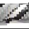 Mexen Exo cabine de douche pliante 100 x 100 cm, transparent, or - 816-100-100-50-00