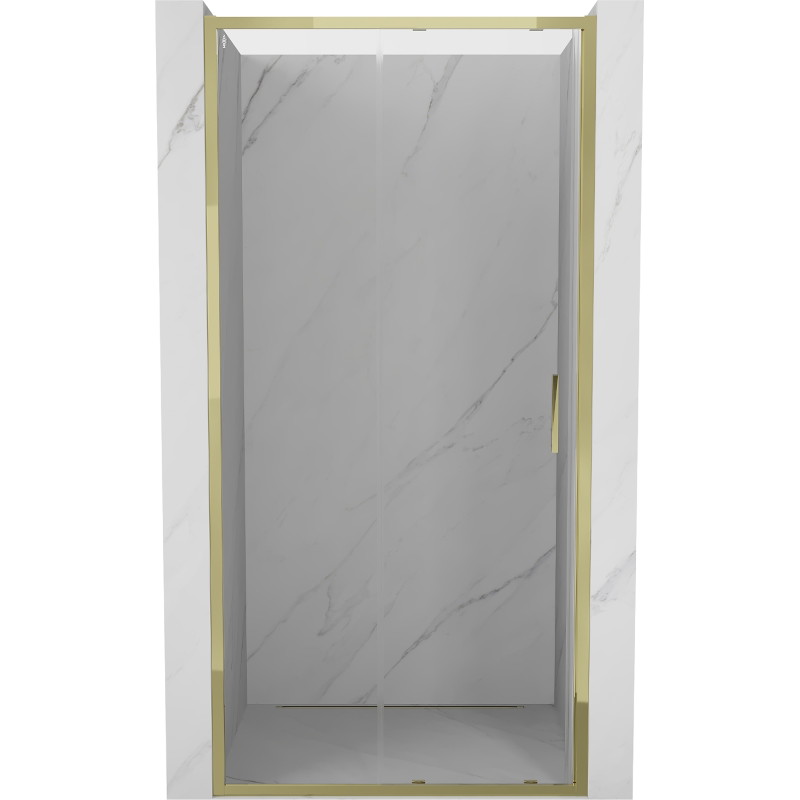Mexen Exo-S porte de douche coulissante 110 cm, transparent, doré - 8151-110-000-50-00