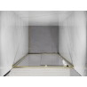 Mexen Exo-S porte de douche coulissante 110 cm, transparent, doré - 8151-110-000-50-00
