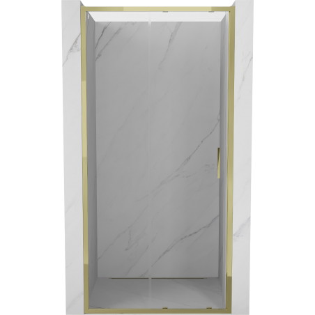 Mexen Exo-S porte de douche coulissante 120 cm, transparente, dorée - 8151-120-000-50-00
