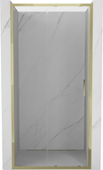 Mexen Exo-S porte de douche coulissante 120 cm, transparente, dorée - 8151-120-000-50-00