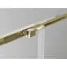 Mexen Exo-S porte de douche coulissante 155 cm, transparente, dorée - 8151-155-000-50-00