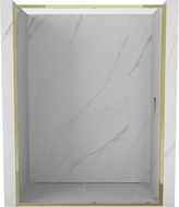 Mexen Exo-S portes de douche coulissantes 160 cm, transparentes, or - 8151-160-000-50-00