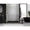 Mexen Exo portes de douche coulissantes doubles 130 cm, transparent, doré - 8152-130-000-50-00