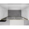 Mexen Exo porte de douche double coulissante 170 cm, transparent, doré - 8152-170-000-50-00