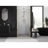 Mexen Exo-F porte de douche pliable 65 cm, transparent, or - 816-065-000-50-00
