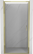 Mexen Exo-B portes de douche battantes 80 cm, transparentes, or - 817-080-000-50-00
