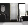 Mexen Exo-B porte de douche pivotante 85 cm, transparent, or - 817-085-000-50-00