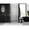 Mexen Exo-BR porte de douche pivotante 80 cm, transparent, doré - 8181-080-000-50-00