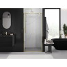 Mexen Exo-BR Duo porte de douche double battante 100 cm, transparent, doré - 8182-100-000-50-00