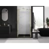 Mexen Exo porte de douche pivotante 105 cm, transparentes, dorées - 819-105-000-50-00