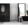 Mexen Exo porte de douche battante 110 cm, transparent, dorée - 819-110-000-50-00