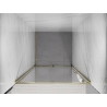 Mexen Exo-R porte de douche pivotante 115 cm, transparente, dorée - 819-115-000-50-00