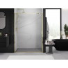 Mexen Exo-R porte de douche battante 140 cm, transparente, dorée - 819-140-000-50-00