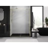 Mexen Exo porte de douche pivotante 140 cm, transparent, doré - 819-140-000-50-00