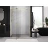 Mexen Exo porte de douche pivotante 140 cm, transparent, doré - 819-140-000-50-00