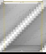 Mexen Exo porte de douche pivotante 150 cm, transparent, or - 819-150-000-50-00