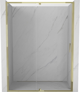 Mexen Exo-R porte de douche pivotante 150 cm, transparent, or - 819-150-000-50-00
