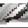 Cabine de douche coulissante Mexen Exo 90 x 90 cm, transparent, or - 8151-090-090-50-00