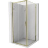 Mexen Exo-S cabine de douche coulissante 95 x 95 cm, transparent, or - 8151-095-095-50-00