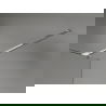 Paroi de douche Mexen Kioto-X Walk-in 120 x 200 cm, transparent 10 mm, chrome - 800-120-101-01-00-X