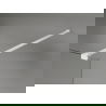 Paroi de douche Mexen Kioto-X Walk-in 100 x 200 cm, transparent 10 mm, blanc - 800-100-101-20-00-X