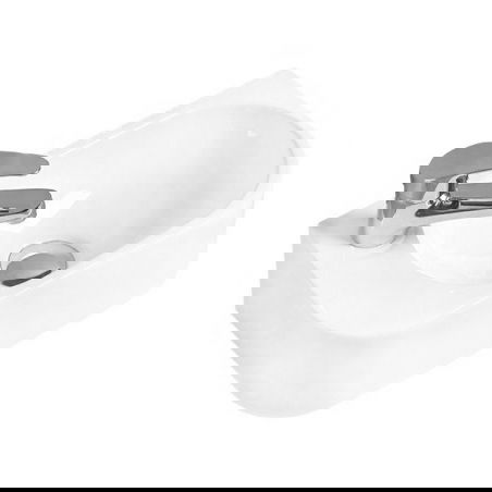 Mexen Viera lavabo sur plan droit 40 x 21 cm, blanc 21274000R