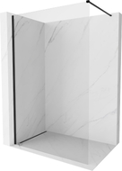 Mexen Kioto-X paroi de douche Walk-in 120 x 200 cm, transparent 10 mm, noir - 800-120-101-70-00-X