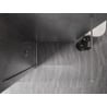 Mexen Kioto-X paroi de douche Walk-in 60 x 200 cm, transparent 10 mm, nickel brossé - 800-060-101-97-00-X