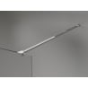 Mexen Kioto-X paroi de douche Walk-in 160 x 200 cm, givrée 10 mm, chrome - 800-160-101-01-30-X