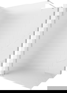 Mexen Kioto-X paroi de douche Walk-in 160 x 200 cm, givrée 10 mm, chrome - 800-160-101-01-30-X