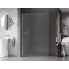 Mexen Kioto-X paroi de douche Walk-in 160 x 200 cm, givrée 10 mm, chrome - 800-160-101-01-30-X