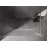Mexen Kioto-X paroi de douche Walk-in 160 x 200 cm, givrée 10 mm, chrome - 800-160-101-01-30-X