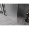 Mexen Kioto-X paroi de douche Walk-in 90 x 200 cm, givré 10 mm, blanc - 800-090-101-20-30-X