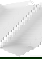 Mexen Kioto-X paroi de douche Walk-in 140 x 200 cm, givré 10 mm, blanc - 800-140-101-20-30-X