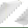 Paroi de douche Mexen Kioto-X Walk-in 100 x 200 cm, givrée 10 mm, dorée - 800-100-101-50-30-X