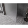 Mexen Kioto-X paroi de douche Walk-in 80 x 200 cm, givre 10 mm, cuivre brossé - 800-080-101-65-30-X