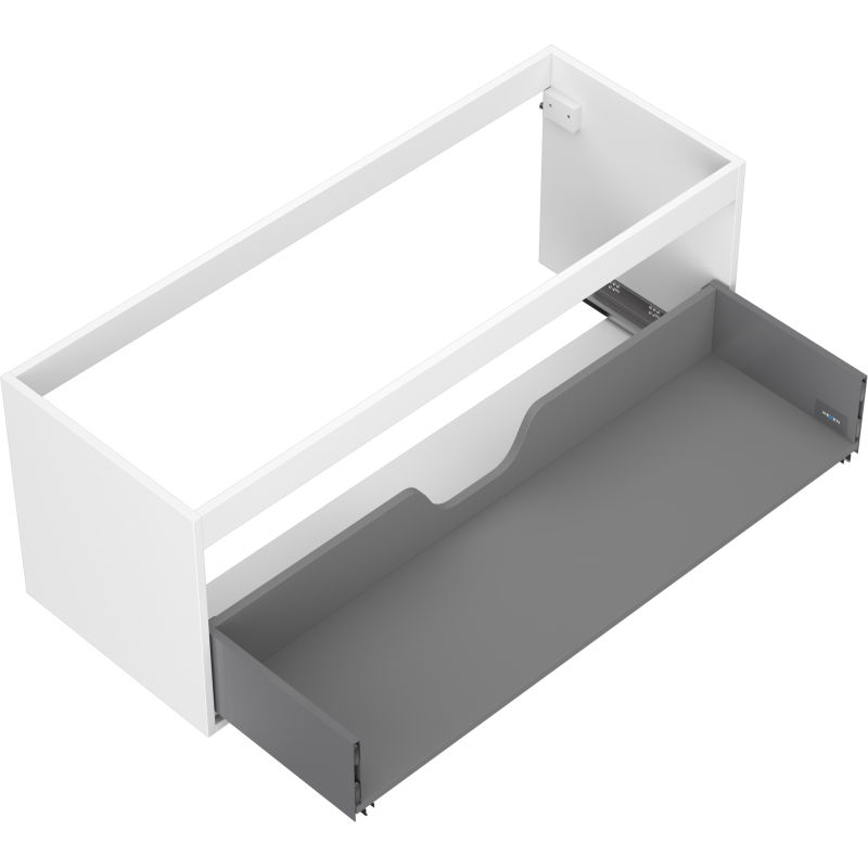 Mexen Box-A meuble sous-lavabo 120 cm, 1 tiroir, blanc mat - 91AX0-1200-470-1-01
