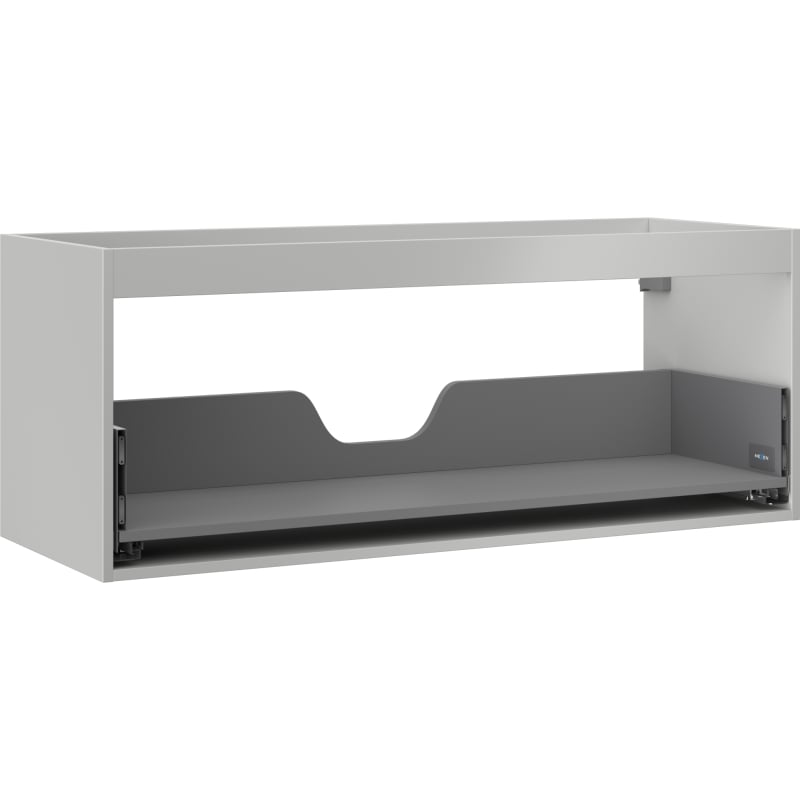 Mexen Box-A corps de meuble sous-lavabo 120 cm, 1 tiroir, gris mat - 91AX0-1200-470-1-62