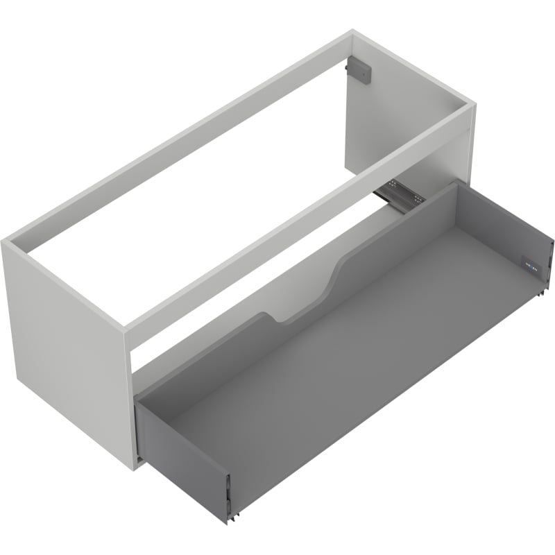Mexen Box-A corps de meuble sous-lavabo 120 cm, 1 tiroir, gris mat - 91AX0-1200-470-1-62