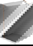 Mexen Kioto-X panneau de douche Walk-in 110 x 200 cm, graphite 10 mm, or rose - 800-110-101-60-40-X