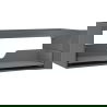 Mexen Box-A meuble sous-lavabo 120 cm, 1 tiroir, graphite mat - 91AX0-1200-470-1-66