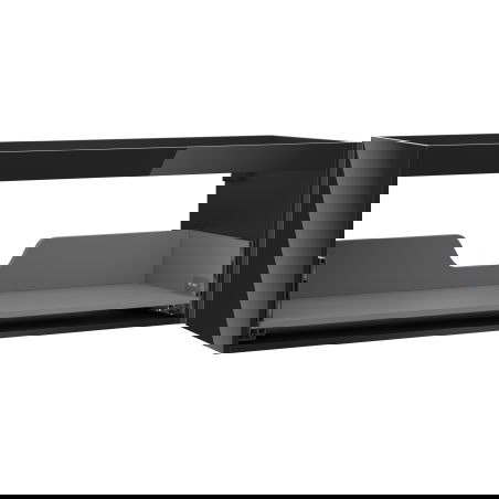 Mexen Box-A meuble sous-lavabo 120 cm, 1 tiroir, noir brillant - 91AX0-1200-470-1-70