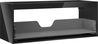 Mexen Box-A corps de meuble sous-lavabo 120 cm, 1 tiroir, noir brillant - 91AX0-1200-470-1-70