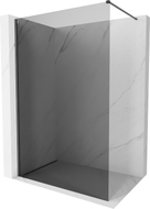 Mexen Kioto-X paroi de douche Walk-in 60 x 200 cm, graphite 10 mm, gris brossé - 800-060-101-66-40-X