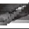 Mexen Kioto-X paroi de douche Walk-in 70 x 200 cm, graphite 10 mm, noir - 800-070-101-70-40-X