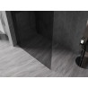 Mexen Kioto-X paroi de douche Walk-in 60 x 200 cm, graphite 10 mm, gun metal - 800-060-101-95-40-X