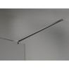 Mexen Kioto-X paroi de douche Walk-in 60 x 200 cm, graphite 10 mm, gun metal - 800-060-101-95-40-X